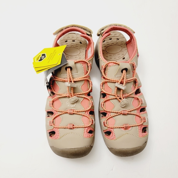 KHOMBU Athletic Sandal in Taupe Coral - Picture 2 of 12